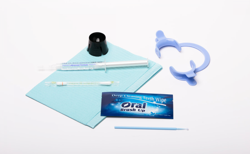 Syringe Style Technician Use Teeth Whitening Kit